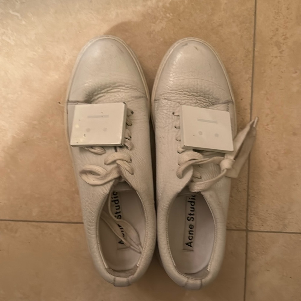 Acne Studio White Sneaker size 8.5